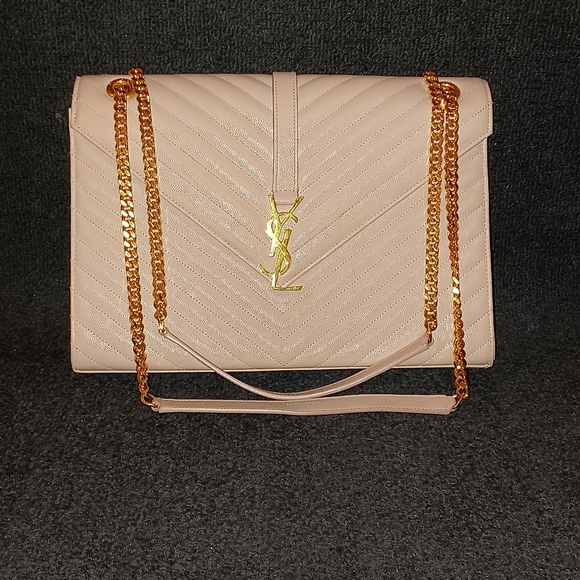 Saint Laurent Grain De Pourdre Matelasse - Picture 2 of 4